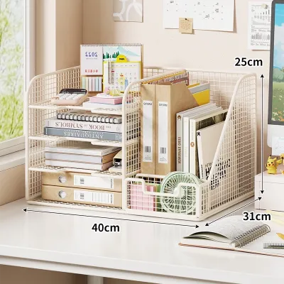 evesigar | Tổ Chức Bàn Làm Việc Kệ Lưu Trữ Hồ Sơ A4 Kim Loại