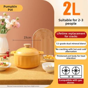 DIHUANTUO | High-Temperature Resistant Ceramic Soup Pot