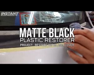 MATTE BLACK (哑黑)PLASTIC RESTORER