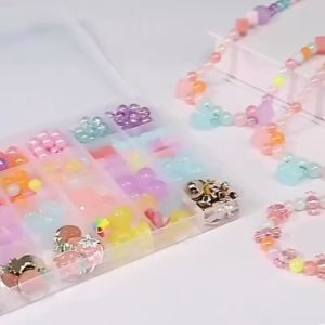 DIY Bộ Xâu Vòng Hạt Cườm Đồ Chơi Hạt Sâu Vòng Đủ Bộ Các Loại Hạt Và Hình Cho Bé Thoải Mái Thiết Kế