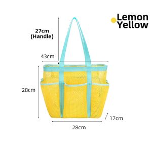 NASHENGHUO | Bathroom Storage Basket With Zipper