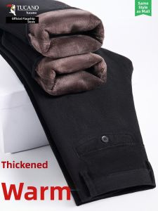 TUCANO | Wool-Lined Thick Straight-Cut Anti-Wrinkle Chords Pants