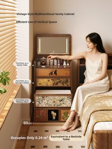 MR ART | Small Bedroom Nightstand Real Wood