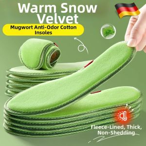 TINGSIMENG | Comfortable Warm Insulation Shoe Insoles For Long Standing Wool Lining