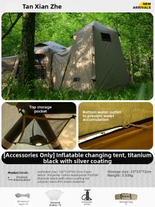 TanXianZhe | Nest Design Inflatable Car Rear Overnight Camping Tent