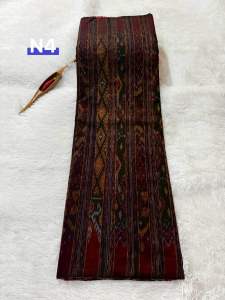 ผ้าฝ้ายมัดหมี่ทอมือลายรวมดาว