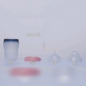 For Comotomo Duck-billed Sippy Cup nipple Baby Bottle Teats Replacement silicone Nipples With Straw