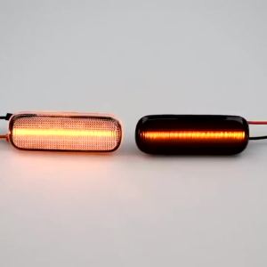 For Citroen C4 MKI Coupe Hatchback Sedan 2006 2007 2008 2009 2010 Led Dynamic Side Mirror Blinkers Turn Signal Lights #6325G2