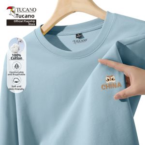 TUCANO | Chinese Style New Year Cotton Mens Long Sleeve T-Shirt