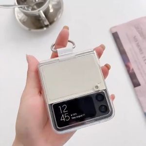 Ốp lưng chống sốc trong suốt kèm iring cho Samsung Galaxy Z Flip 7 Flip 6 Flip 5 5G hiệu Likgus Cover Ring (chất liệu cao cấp thiết kế iring chống rơi rớt) - Phân phối bởi Hotphukien