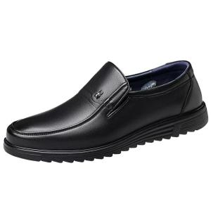 SPIDER KING | Casual Breathable Formal Business Black Leather Shoes
