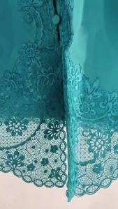 Alhusaeni - Atasan Kebaya Dewasa Ecim Bordir Bunga Senada Tangan Panjang Terbaru Dan Terlaris