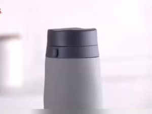 Bình uống nước silicone xếp gọn có dây treo cắm trại du lịch sử dụng văn phòng hàng ngày