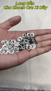 25g Long đền mặt sau cho khoen ore bọc lỗ tròn (mắt cáo) - 5mm / 6mm
