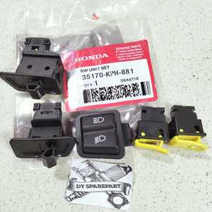 Saklar set Kharisma Tombol saklar komplit karisma  supra x 125 supra fit