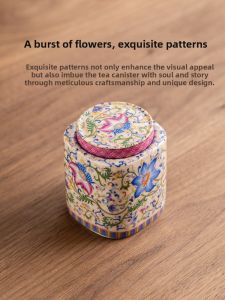 JISU | Highly Aesthetic and Sealed Moisture-proof Ceramic Tea Canister