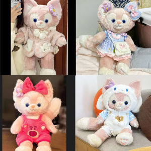 M Size Lingna Belle Doll Wearing Blue Plaid Dress Set & Belle Cape Accessory