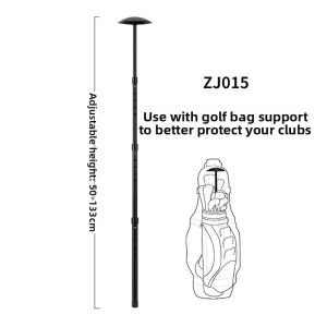 PGM GOLF | Foldable Golf Travel Bag with Wheels