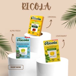 Ricola Swiss Alpine Herbs Candy: A Sugar-Free 40g Option