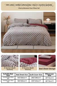Mercury | 100% Cotton Knit 4-Piece Set A Class