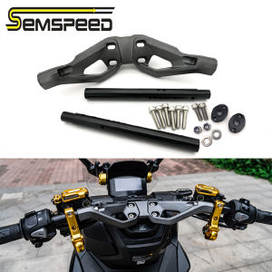 SEMSPEED For Honda ADV150 ADV160 ADV 150 160 2019-2026 Motorcycle CNC Handlebar Clip Ons Balance Stable Mount Handle Bar Fork Support