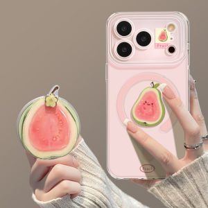 YOUSIDUN | Transparent Magnetic Phone Case with Stand 17 Pro Max