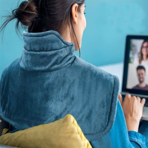 Taiwan Shoulder Zhouitis Physiotherapy Electric Blanket 110 V220 Small Neck Back Electric Heating Shawl Electric Heating Leg Waist