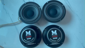 Loa mid 10cm M - AUDIO từ 70 gân mút toàn vành 11.5cm hàng nhập khẩu - Loa trung cao cấp - Loa trung kín