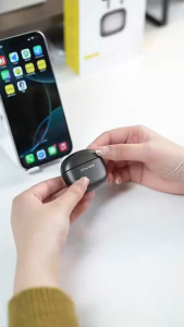 Awei T102 Bluetooth Earphone Wireless In-Ear Sports Suitable Air Pro Hi-Fi Bass Game Headset Touch Earbuds High-End Headphones Business For iPhone 17 Pro Max 16 Plus iPad iPods Samsung Tablet OPPO Vivo Xiaomi Realme Honor Huawei infinix HTC LG Sony