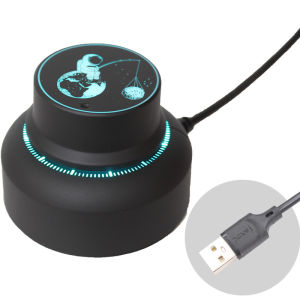 Universal C8UBG Wireless Bluetooth 2.4G Volume Controller for Computer Mobile Tablet TV Customizable Full Functionality