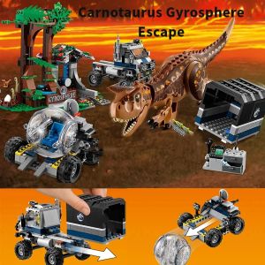 Third Party Compatible Sets Dinosaur World Series 75929 Building Blocks Carnotaurus Assembly Toys For Children ﻿