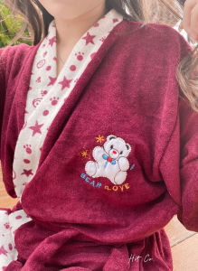 Kimono Handuk Dewasa Hst (Bear Gemoyy Edition)