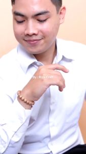 Gelang Galih Kayu Cendana 8 mm ASLI Kupang NTT Kualitas Super