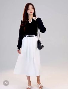 DRFB05 Ikat Pinggang Wanita Casual Bahan Pu Belt Fashion