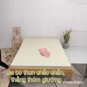 Ga lẻ thun lạnh Hàn Quốc m2 m4 KHÔNG KÈM VỎ GỐI- chăn ga gối Minh Anh