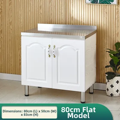Easy-to-Assemble Stainless Steel Kitchen Cabinet Water Sink Cabinet
