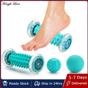 Hengfa Lina Foot Massager Massage Roller Balls Kit Yoga Sport Fitness Ball For Hand Leg Back Pain Therapy Deep Tissue Point Recovery