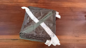 ผ้าร่ม ผ้าใบ ผ้าฟลายชีท ขนาด 3x4 เมตร เคลือบUV คละสี(แพ็ค1ผืน)