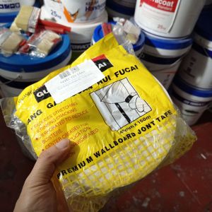 Nẹp gấp PVC bo cạnh góc thạch cao Bả Trát Tường bả dạng cuộn tự dính-40