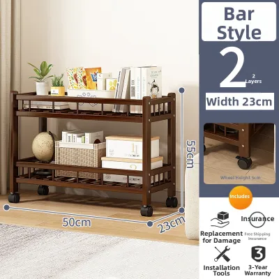 YONGJUE | Multi-functional Mobile Shelving Unit