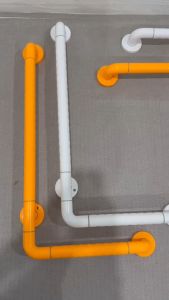 ราวจับผู้สูงอายุ, ราวจับผู้พิการ, ราวจับในห้องน้ำ, ราวจับกันลื่น, ราวจับพยุงตัว, ราวจับในห้องน้ำ BE-60L สินค้าคุณภาพดี, ป้องกันอุบัติเหตุ