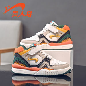 Giày Thể Thao Trẻ Em Grepun Bird 2025 Mới Cho Bé Trai Mùa Đông Đế Cao Su Chống Trượt Giày Thể Thao Đế Giữa Lót Lông Cừu