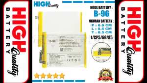 Baterai Vivo Y51 Y51A Y51L Y51S Edisi Tahun 2015 Battery BK-B-95 / B-95 / B95 Batre High Quality