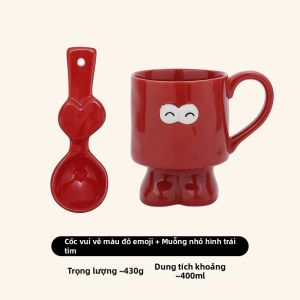 Cốc Sứ Biểu Cảm Dễ Thương