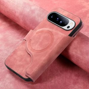 For Google Pixel 11 Pro XL 10 7 8 9 Pro XL 7A8A 9A 10A For Magsafe Magnetic Case 2 In 1 Detachable Flip Card Slots Leather Cover