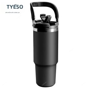 TYESO | Bình Giữ Nhiệt Tyeso 750ML Hai Lớp Bằng Thép Không Gỉ - Bình Nước Giữ Nhiệt Nóng Lạnh Cốc Du Lịch Ô Tô Cốc Cà Phê Thân Thiện Với Môi Trường