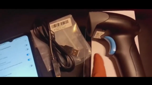 NewG Barcode Scanner Bluetooth 2D AutoScan Support Scanner Wireless Bluetooth Cocok Untuk Keperluan Scan Barcode