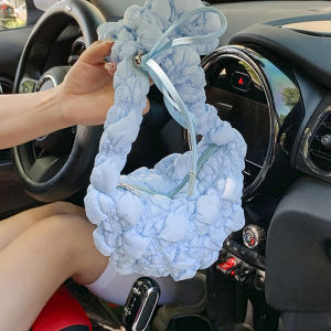 Adorable Quilted Fashion Shoulder Bag for Women Ins Style Korean Japanese Inspired Casual Crossbody Handbag