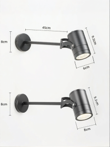 BEIOUMINGDENG | Dual Head Waterproof LED Spotlight