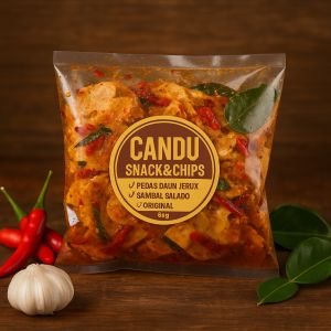 krupuk bantet pedas daun jeruk cikruh instan 100gr Snack kripik